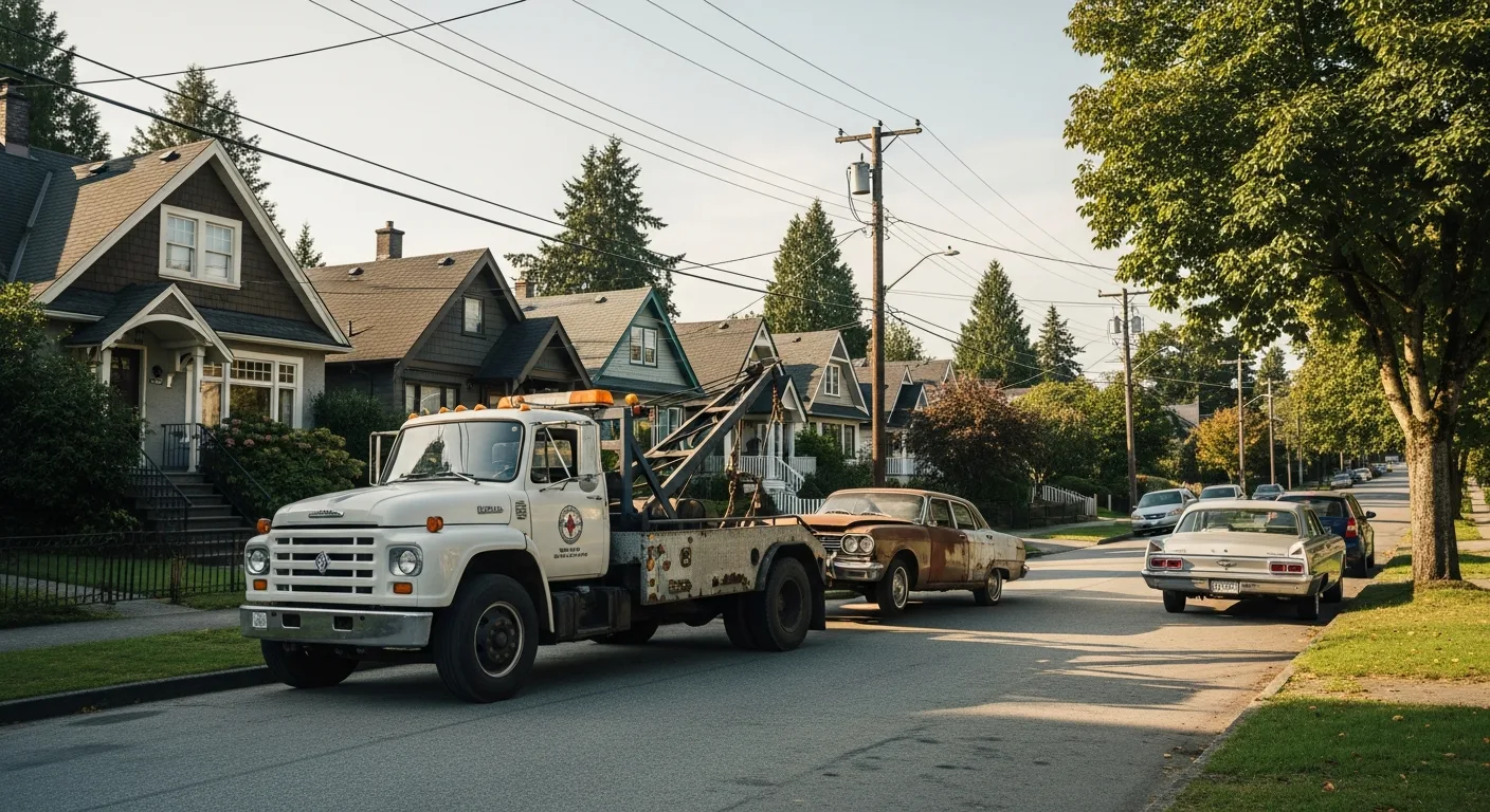 Scrap car removal in Oakridge Vancouver