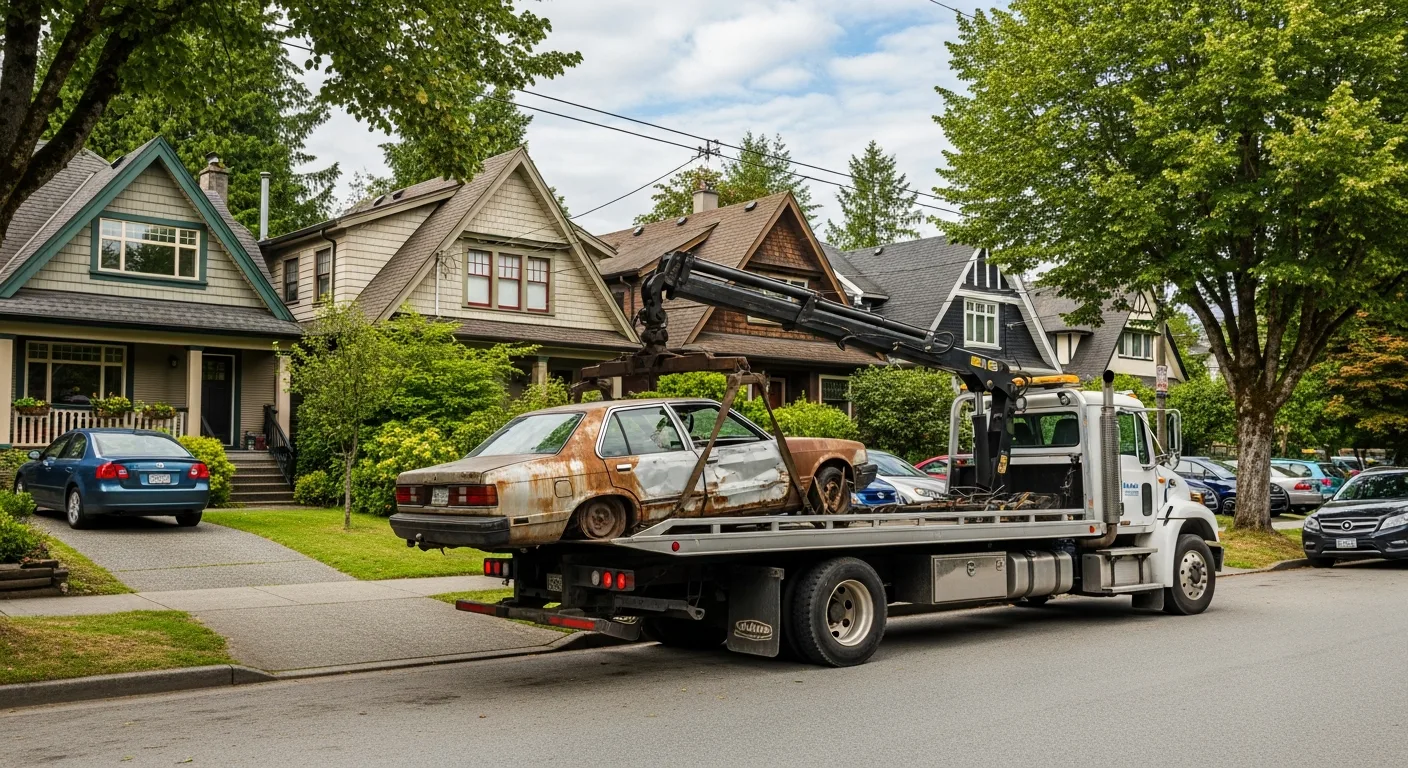 Scrap car removal in Renfrew-Collingwood Vancouver